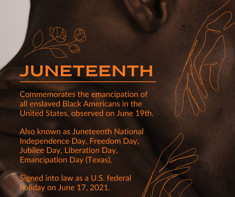 What is juneteenth celebrating